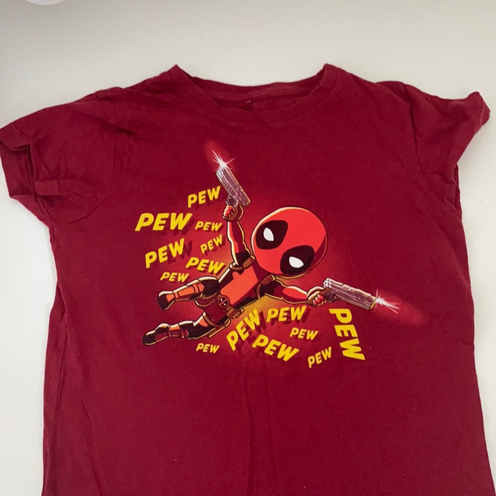 Turtle Tee - Deadpool Marvel T-SHIRT Junior Medium